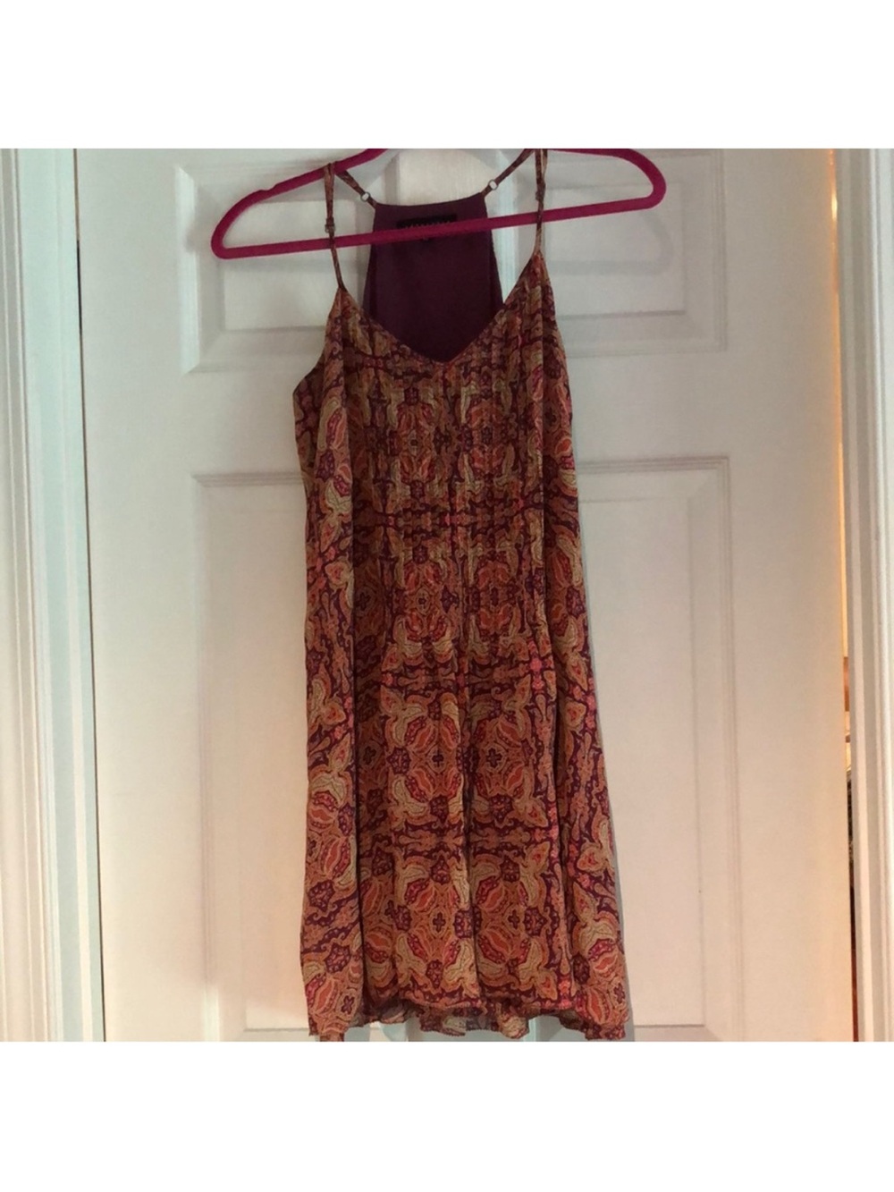 Sanctuary Deep Plum and Magenta Mini Dress size XS